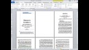 Как в Word распечатать книжку или брошюру