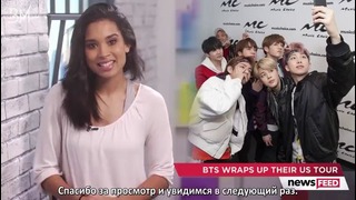 170405 K-Pop Group BTS Wraps up their US Tour @ Clevver News