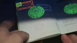 Поддельный штамп в паспорте нарушителя из Узбекистана