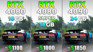 RTX 4080 vs RTX 4080 SUPER vs RTX 4090 – Test in 8 Games