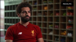 Mohamed Salah. The first interview