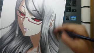 Speed Drawing – Kamishiro Rize (Tokyo Ghoul)