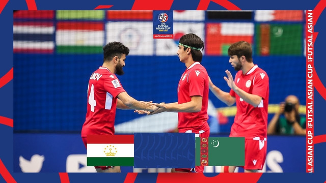Таджикистан – Туркменистан | Кубок Азии-2022 | Футзал | 3-й тур