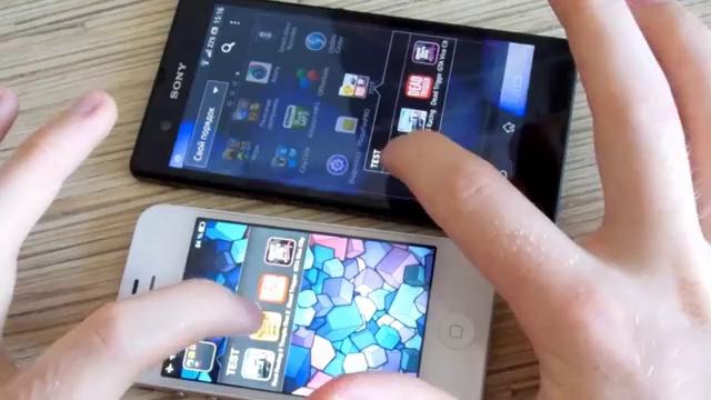 IPhone 4s vs Sony Xperia Z полное сравнение