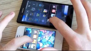 IPhone 4s vs Sony Xperia Z полное сравнение