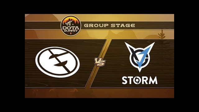 Evil Geniuses vs VGJ.Storm, #1 DOTA Summit 9 LAN-Final 25.07.2018