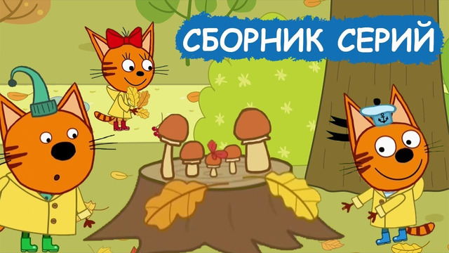 Три Кота | Сборник милых серий | Мультфильмы для детей