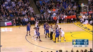 NBA 2017: Golden State Warriors vs New York Knicks | Highlights | Dec 15, 2016