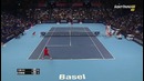 Roger Federer vs Denis Istomin Basel 2014.R2