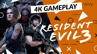4K // RESIDENT EVIL 3 Raccoon City Demo Gameplay (Xbox One X)