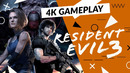 4K // RESIDENT EVIL 3 Raccoon City Demo Gameplay (Xbox One X)