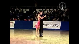 Шахмуров ГюльОглан и Шарипова Сабина на турнире по танго «КУБОК ИМПЕРИИ 2011»