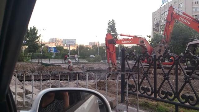 В Ташкенте ломают тоннель