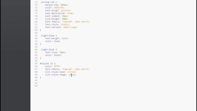 CSS3 для начинающих – #9 Оформление HTML-списков