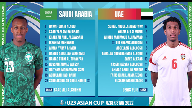 Саудовская Аравия – ОАЭ | Чемпионат Азии U23 | 3-й тур | Обзор матча