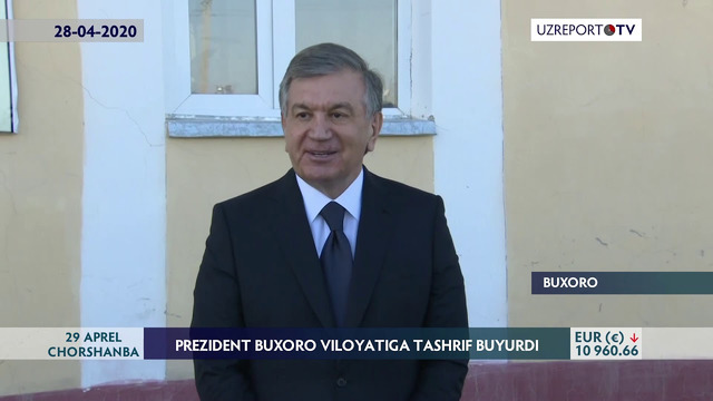 Prezident Shavkat Mirziyoyev Buxoro viloyatiga tashrif buyurdi