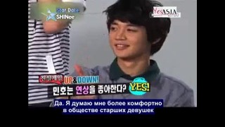 Shinee – interv’yu [rus sub