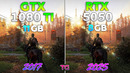 GTX 1080 Ti vs RTX 5050 – Test in 10 Games