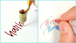 Satisfying Calligraphy & Lettering That Will Relax You Before Sleep #17! Amazing Calligraphy Masters