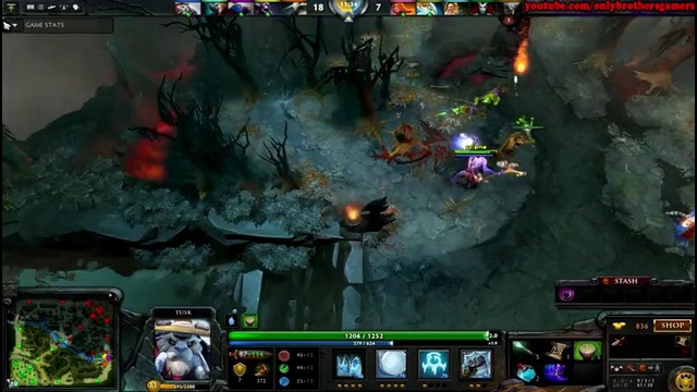 Dota 2 – Miracle- 8100 MMR Plays Tusk – Ranked Match Gameplay