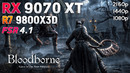 Bloodborne PC Port: RX 9070 XT + Ryzen 7 9800X3D | 1080p | 1440p | 4K