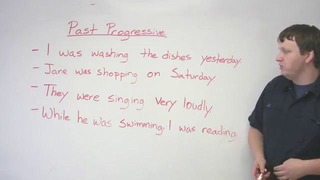 English Grammar – Past Progressive