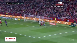 (HD) Жирона – Барселона | Испанская Примера 2017/18 | 6-й тур | Обзор матча
