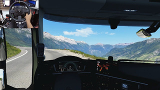 To Switzerland – Euro Truck Simulator 2 v1.50 | Thrustmaster TX gameplay
