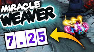 Miracle- FIRST TIME NEW Weaver on MID – 7.25 Patch – OP HERO NOW?! Dota 2