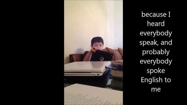 Don’s nephew says what the best way to learn English is