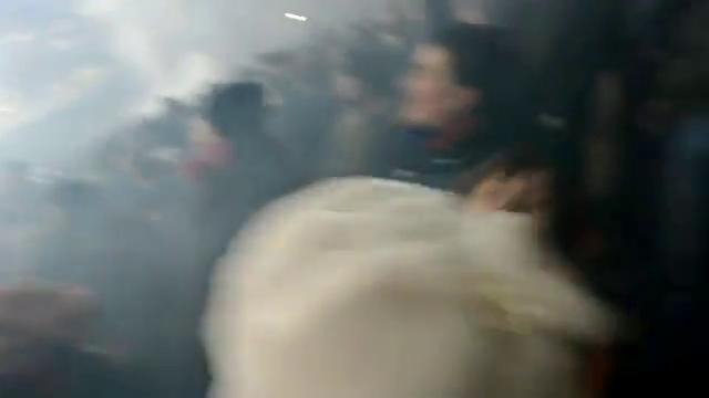 Сектор «ЦСКА» после победы над Московским «Спартаком»