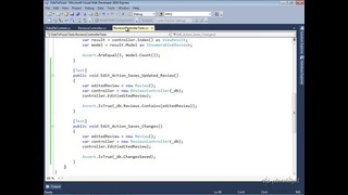ASP.NET MVC 3 9.05 – The Edit Tests