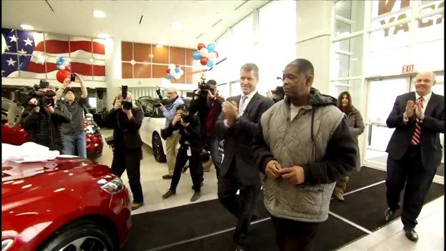 Detroit Man Who Walked 21 Miles To Work Surprised With A New Car