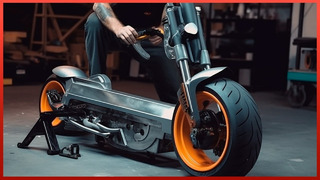 Man Makes Amazing High-Power Electric Scooter From Scratch | by @madebymadman4640