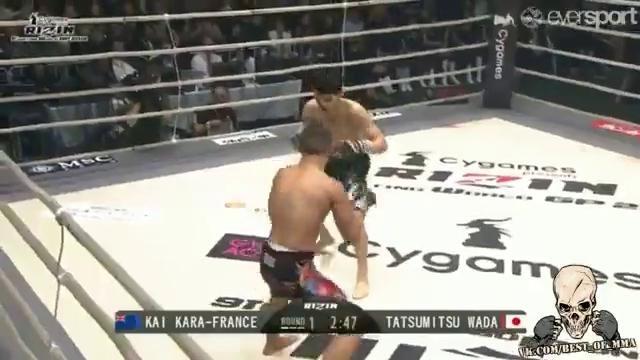 Tatsumitsu Wada vs Kai Kara-France – Rizin FF
