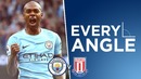 FERNANDINHO STRIKE! | Every Angle: Fernandinho | City 7-2 Stoke