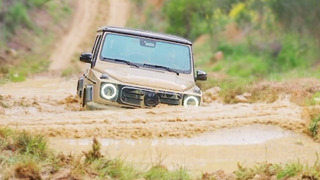 Mercedes G Wagon Electric Off Road Test Drive