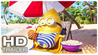 DESPICABLE ME 4 «Mega Minions On Vacation Scene» Trailer (NEW 2024)