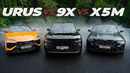 1400 л.с. Zeekr 9X vs Lamborghini URUS SE vs BMW X5M. Запад vs Восток