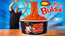 Я СДЕЛАЛ ГИГАНТСКИЙ Buldak! ( Лапша Быстрого Приготовления )