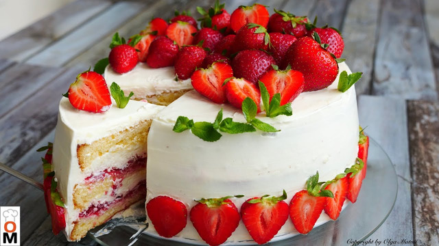 Торт «КЛУБНИЧНЫЙ РАЙ» Приготовьте обязательно! | Strawberry Cake