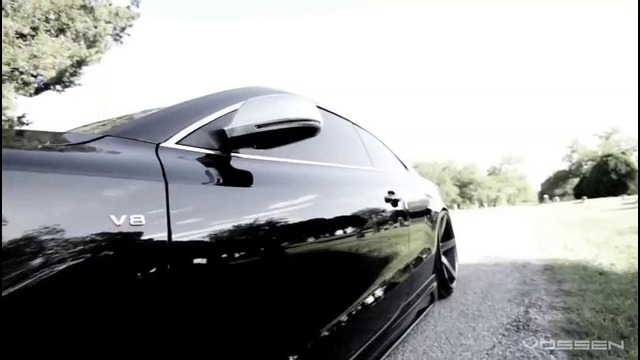 Vossen Audi S5 Bagged on 20 quot VVS CV3 Concave Wheels Rims (HD)