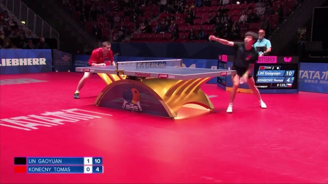 2018 World Team Championships Highlights – Lin Gaoyuan vs Tomas Konecny (Group)