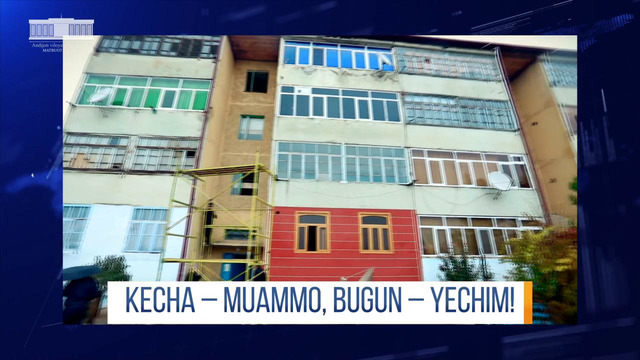 Kecha – muammo, bugun – yechim