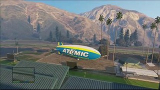 GTA 5 Геймплей – Атомный дирижабль – (16) (480p)