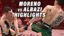 Brandon Moreno vs Amir Albazi BEST UFC Fight Highlights