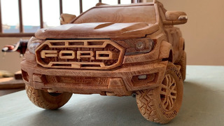 Wood Carving – FORD RANGER RAPTOR 2020 – Woodworking Art