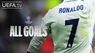 Криштиану Роналду: все голы в Лиге чемпионов УЕФА