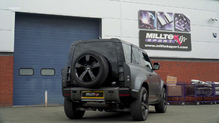 Land Rover Defender V8 Milltek Exhaust – Epic Sound