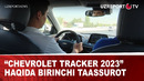 Chevrolet Tracker 2023” haqida birinchi taassurot
